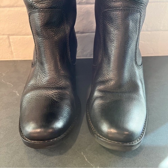 Matisse sz 8 RIO Grande black leather tall heeled riding western boots - Picture 8 of 16